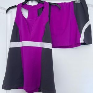 Matching Tennis Top and Skirt